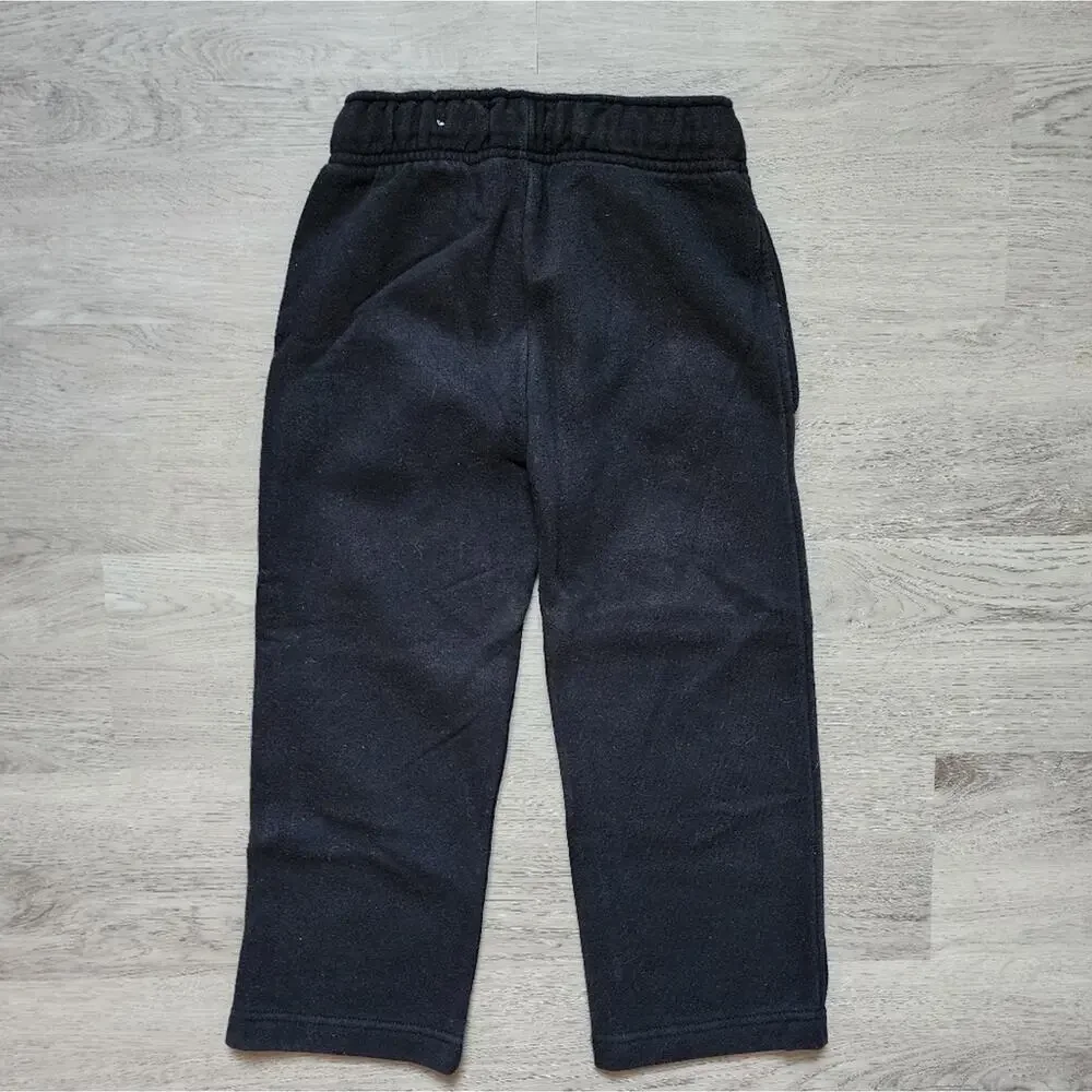 The Children's Place Boy's Black Casual Ankle Loungewear Sweatpants Small S 5/6